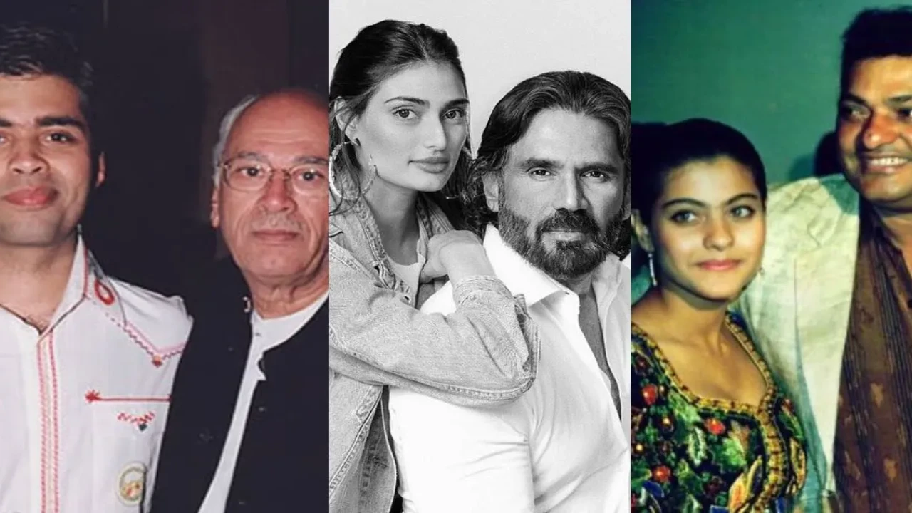 Credits: Karan Johar, Athiya Shetty and Kajol's instagram Karan Johar, Athiya Shetty and Kajol