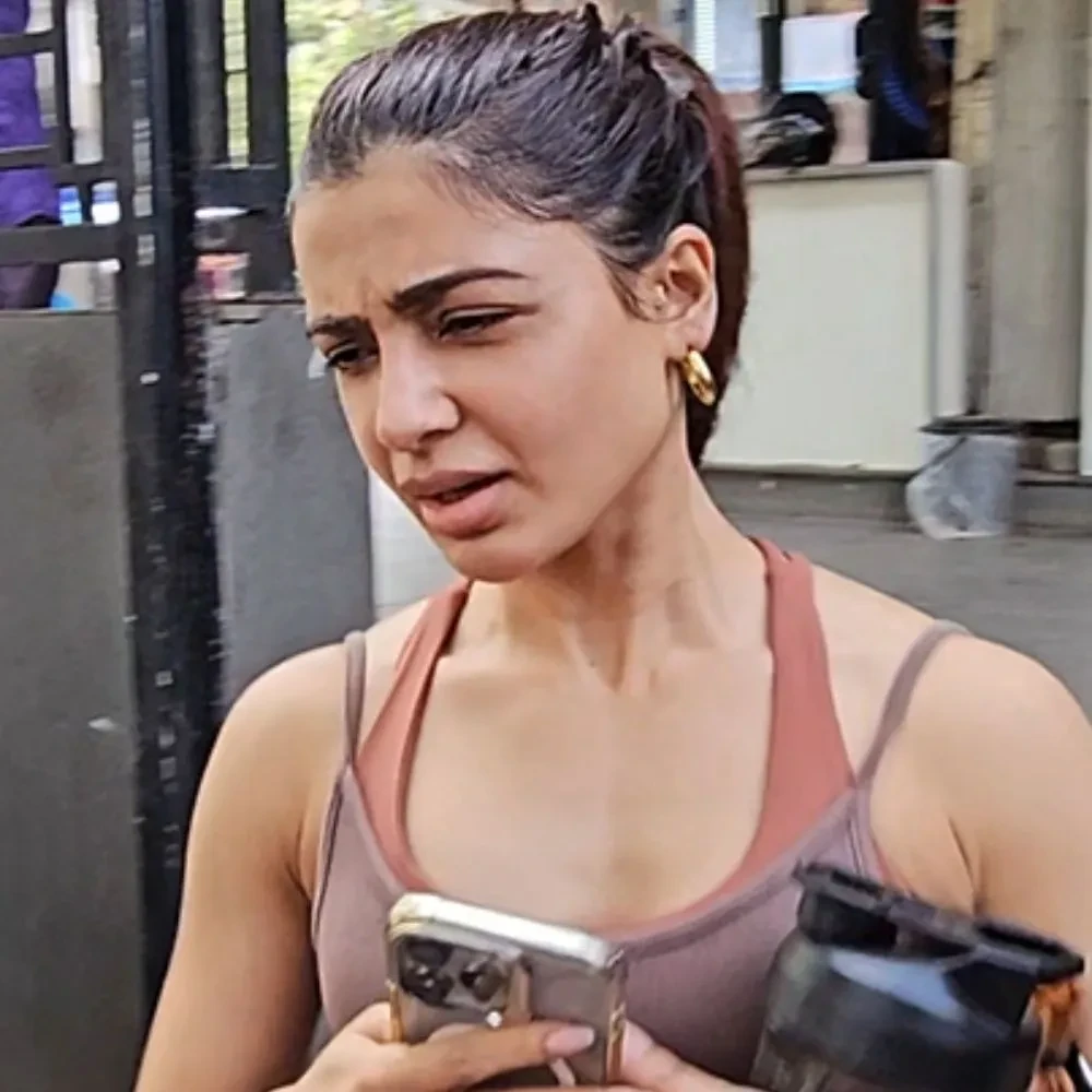 Watch: Samantha Ruth Prabhu looks irritated on phone call, avoids paps and rushes to car post workout at gym