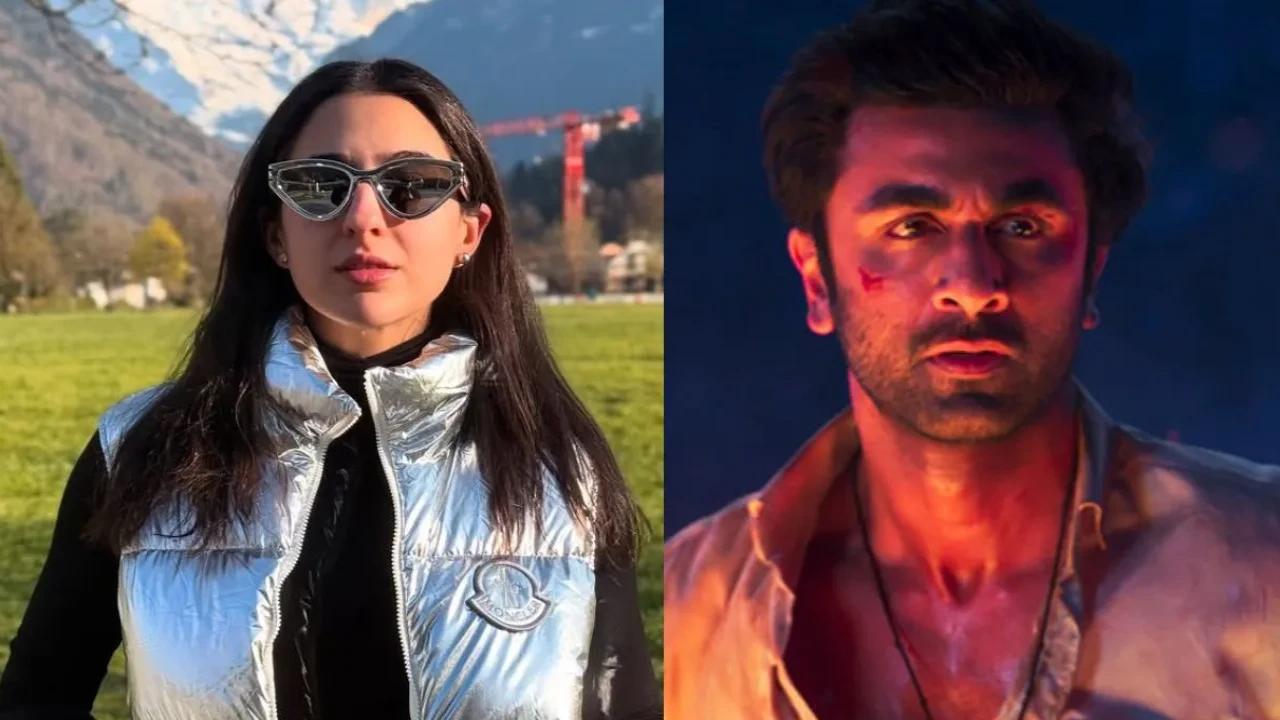 Sara Ali Khan and Ayushmann Khurrana team up for comedy to Ramayana logo launch (Credits: Sara Ali Khan's Instagram, Dharma Productions) Sara Ali Khan, Ranbir Kapoor