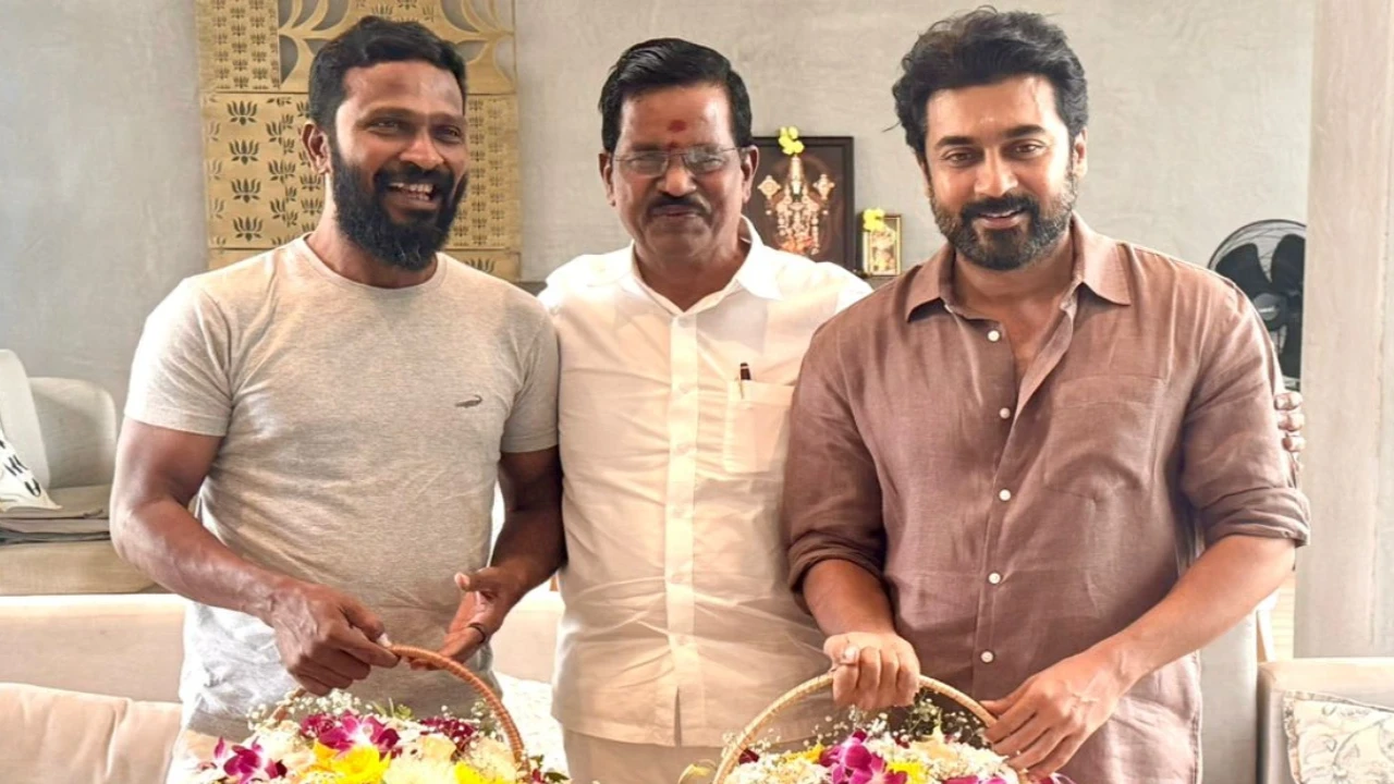 Is Suriya starrer Vaadivaasal delayed due to Vetrimaaran not having a bound script? (PC: Kalaipuli S Thanu, X) Is Suriya starrer Vaadivaasal delayed due to Vetrimaaran not having a bound script?
