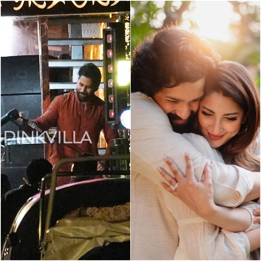 Inside Photos: Naga Chaitanya dances at his half-brother Akhil Akkineni’s Baarat in Hyderabad ahead of wedding with Zainab