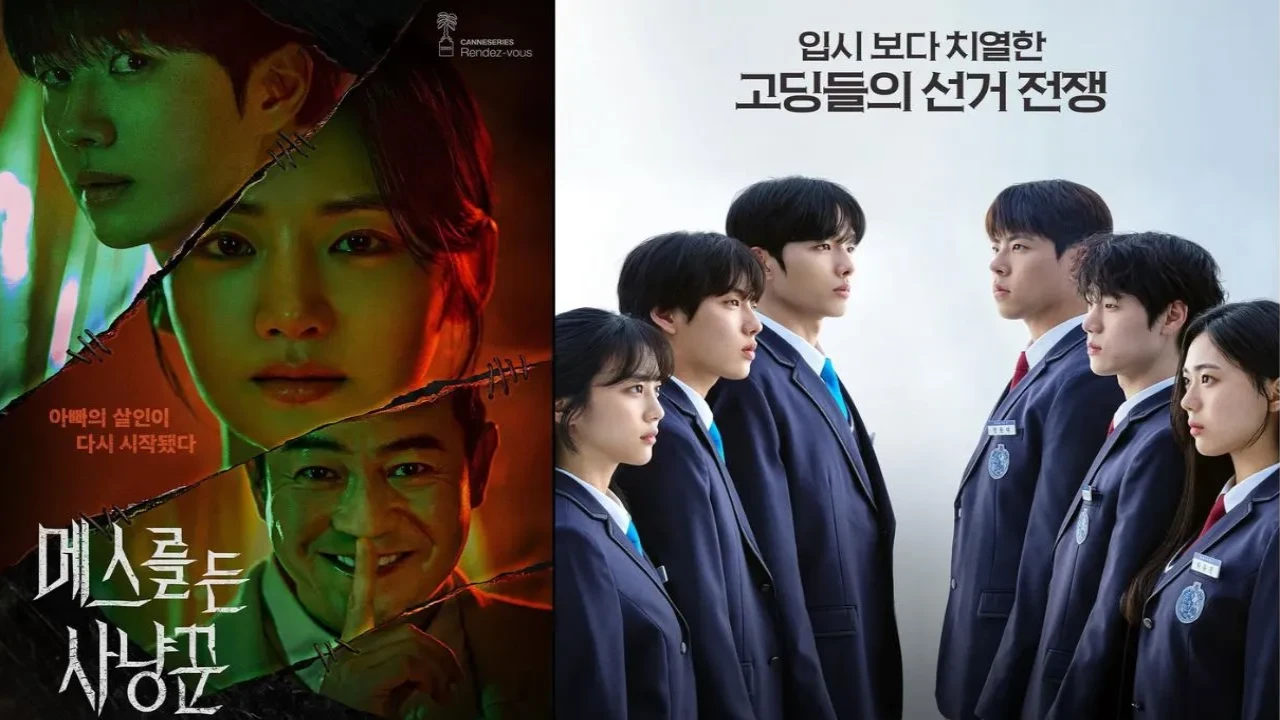 Hunter With a Scalpel poster, I Am a Running Mate poster: courtesy of Disney+ Korea, TVING Hunter With a Scalpel poster, I Am a Running Mate poster: courtesy of Disney+ Korea, TVING