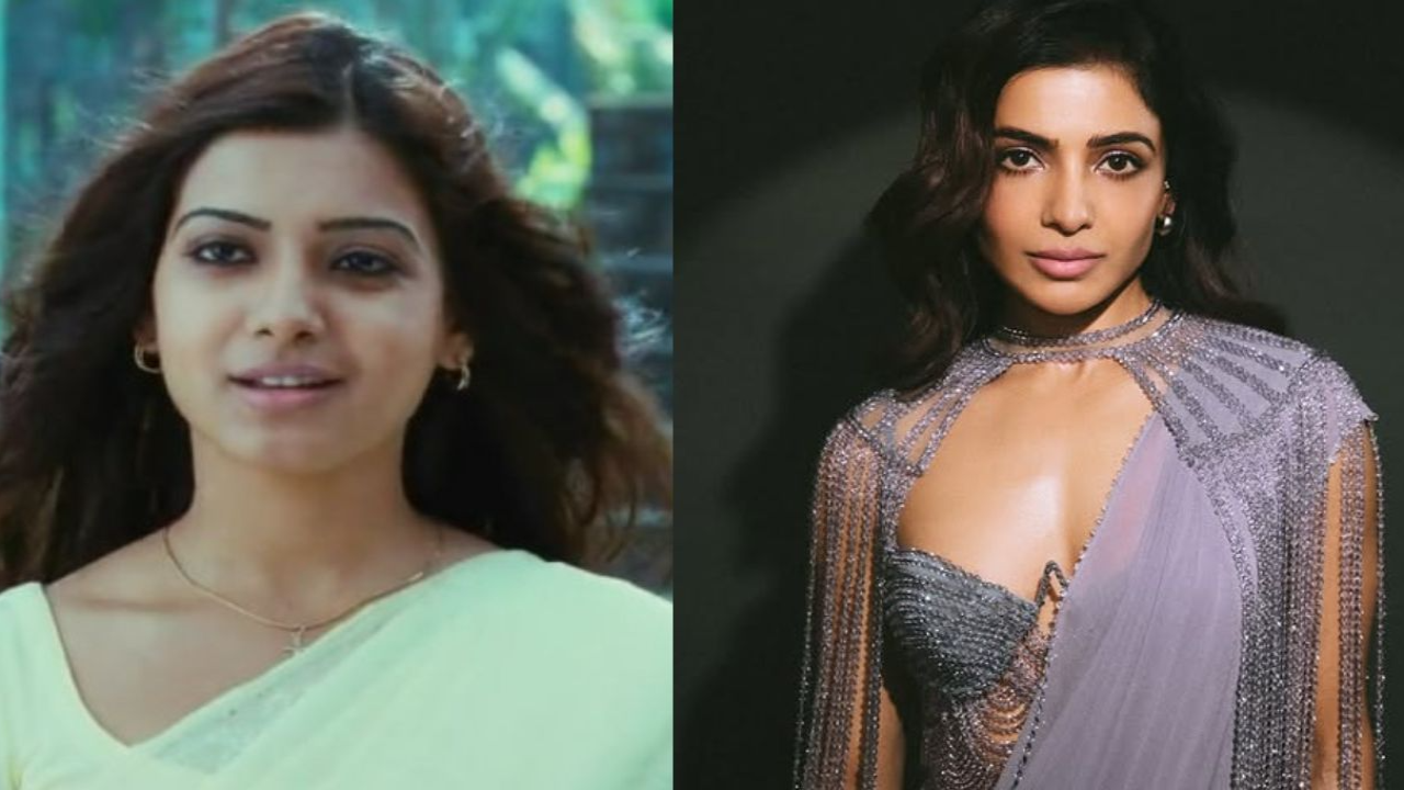 Samantha’s Before and After Transformation (PC: Samantha Ruth Prabhu IG) Samantha’s Before and After Transformation