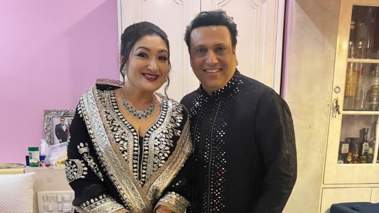 Picture Courtesy: Sunita Ahuja Instagram Govinda’s wife Sunita Ahuja CLAIMS he spent more time with co-stars than her, reveals struggles of being married to him