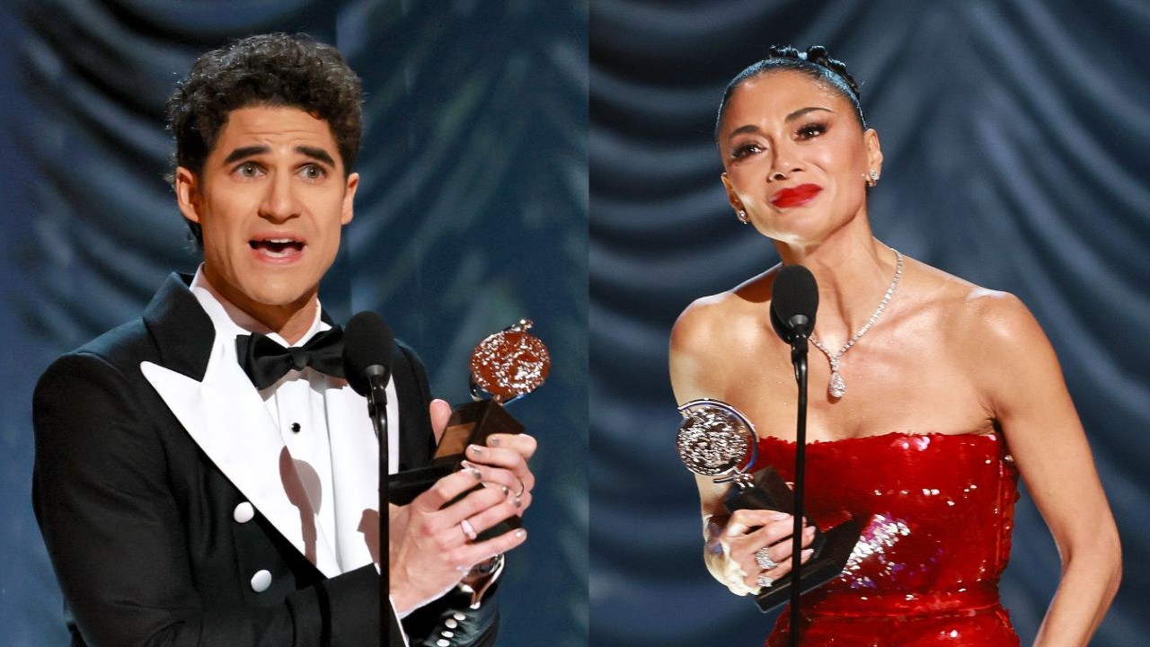 Darren Criss and Nicole Scherzinger (via Getty Images) (Image Courtesy: Getty Images)