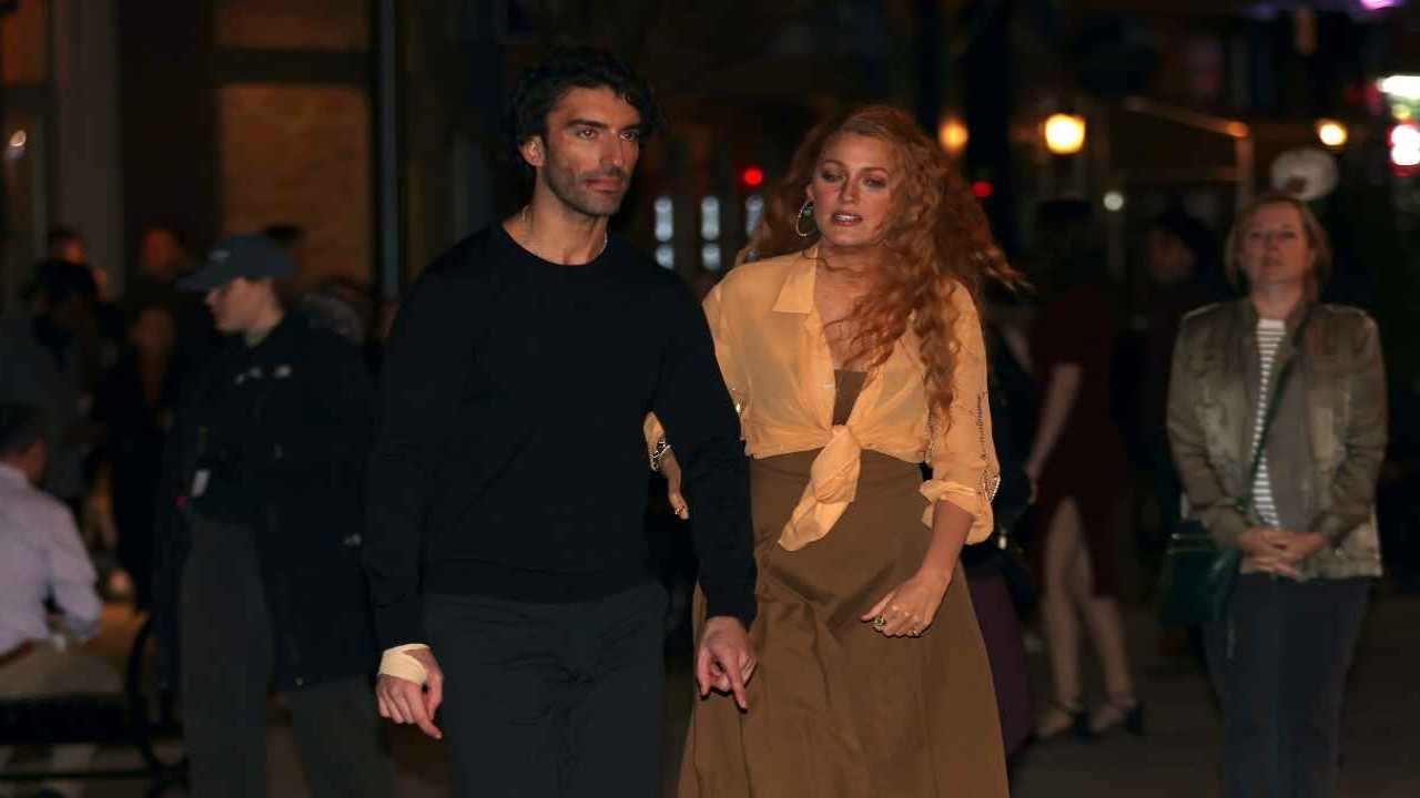 Justin Baldoni and Blake Lively via Getty Images Getty Images