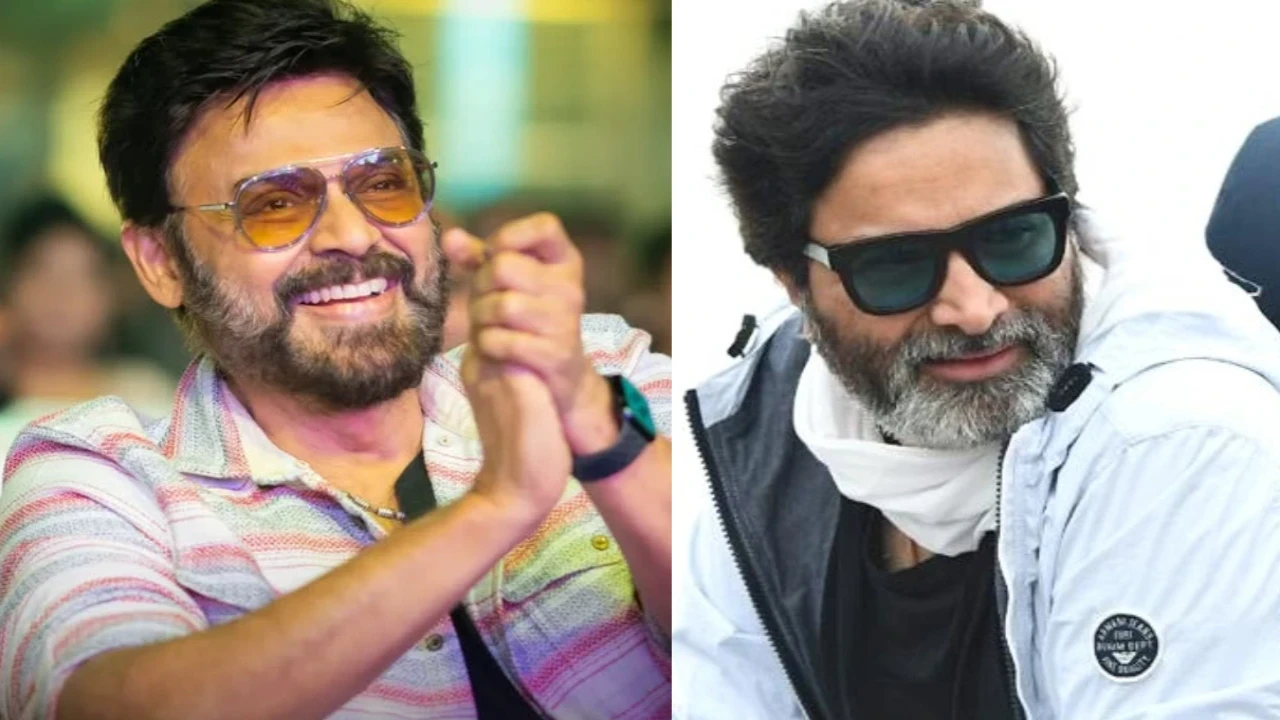 Venkatesh Daggubati and Trivikram Srinivas to begin shoot from August 2025? (PC: Niharika Entertainments/Mythri Movie Makers, X) Venkatesh Daggubati and Trivikram Srinivas to begin shoot from August 2025?