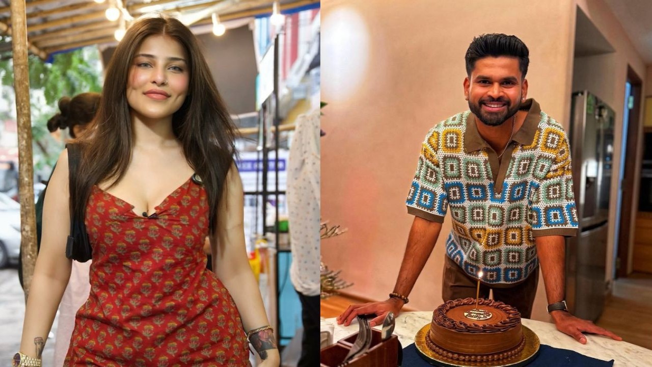 Credits: Edin Rose, Shreyas Iyer's Instagram Edin Rose, Shreyas Iyer