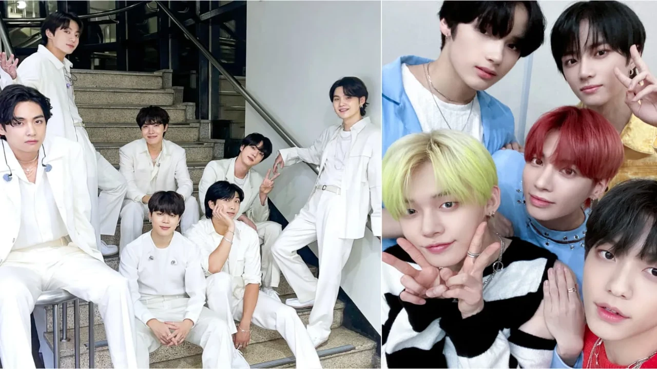 BTS, TXT: Courtesy of BTS, TXT twitter BTS, TXT: Courtesy of BTS, TXT twitter