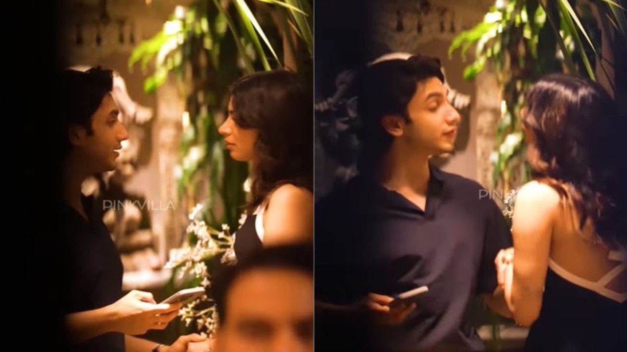 Cedits: Pinkvilla Khushi Kapoor and Vedang Raina