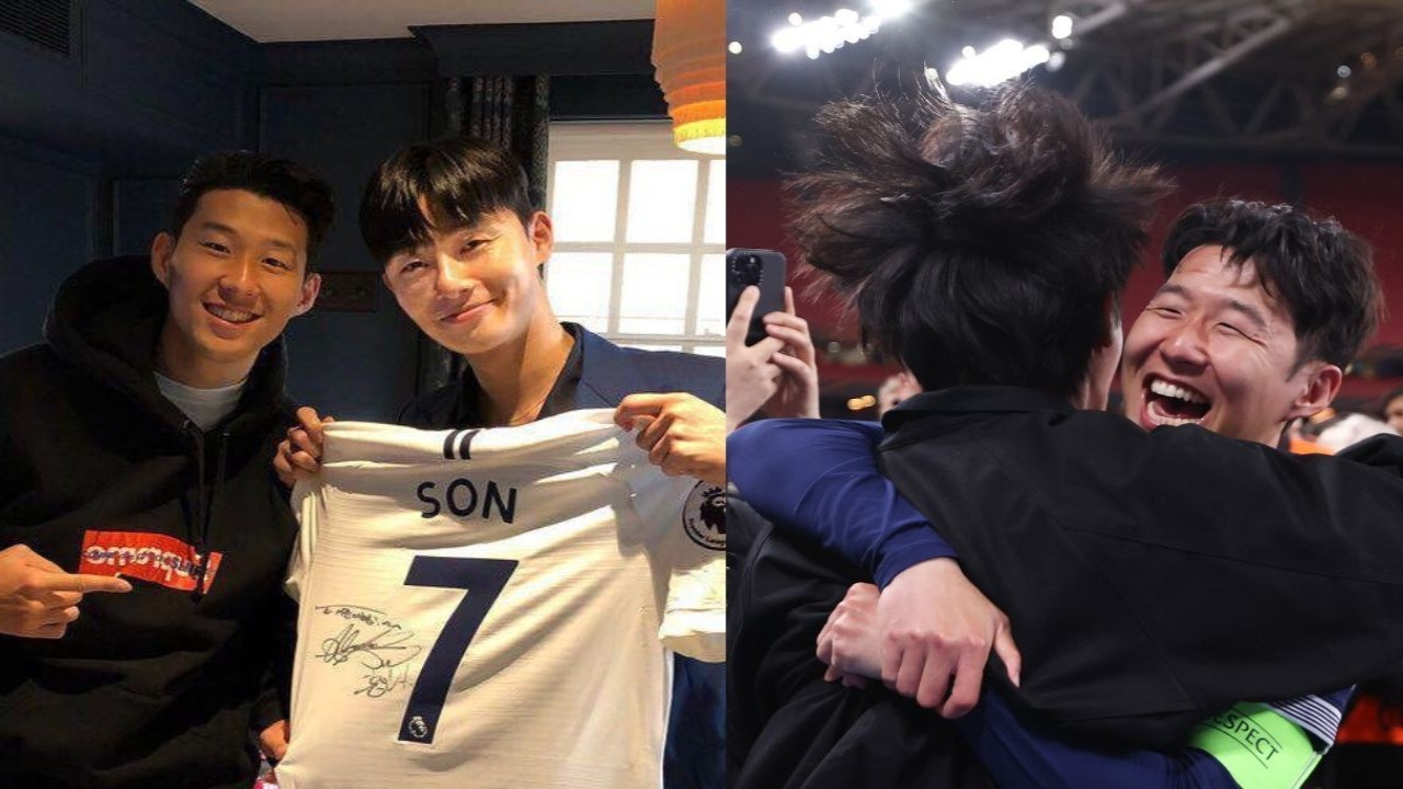 Park Seo Joon, Son Heung Min: courtesy of Park Seo Joon's Instagram, Getty Images Park Seo Joon, Son Heung Min: courtesy of Park Seo Joon's Instagram, Getty Images
