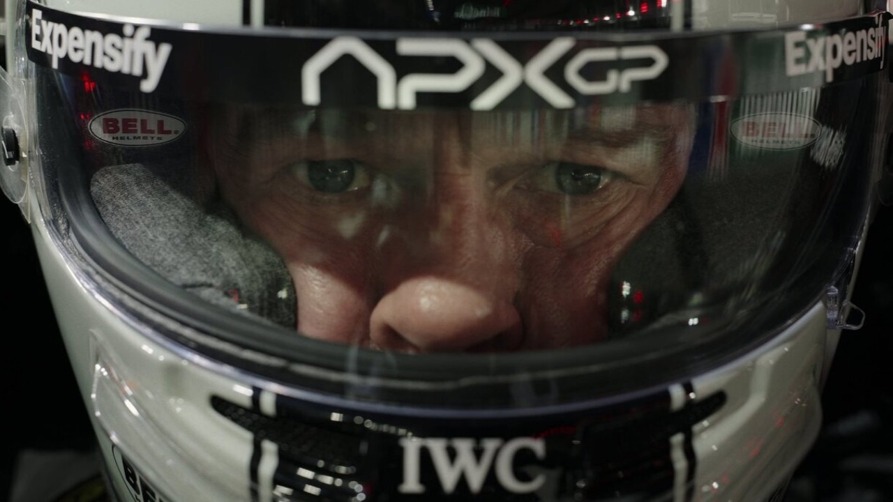 Brad Pitt in F1 The Movie (image courtesy of Warner Bros) F1 the movie