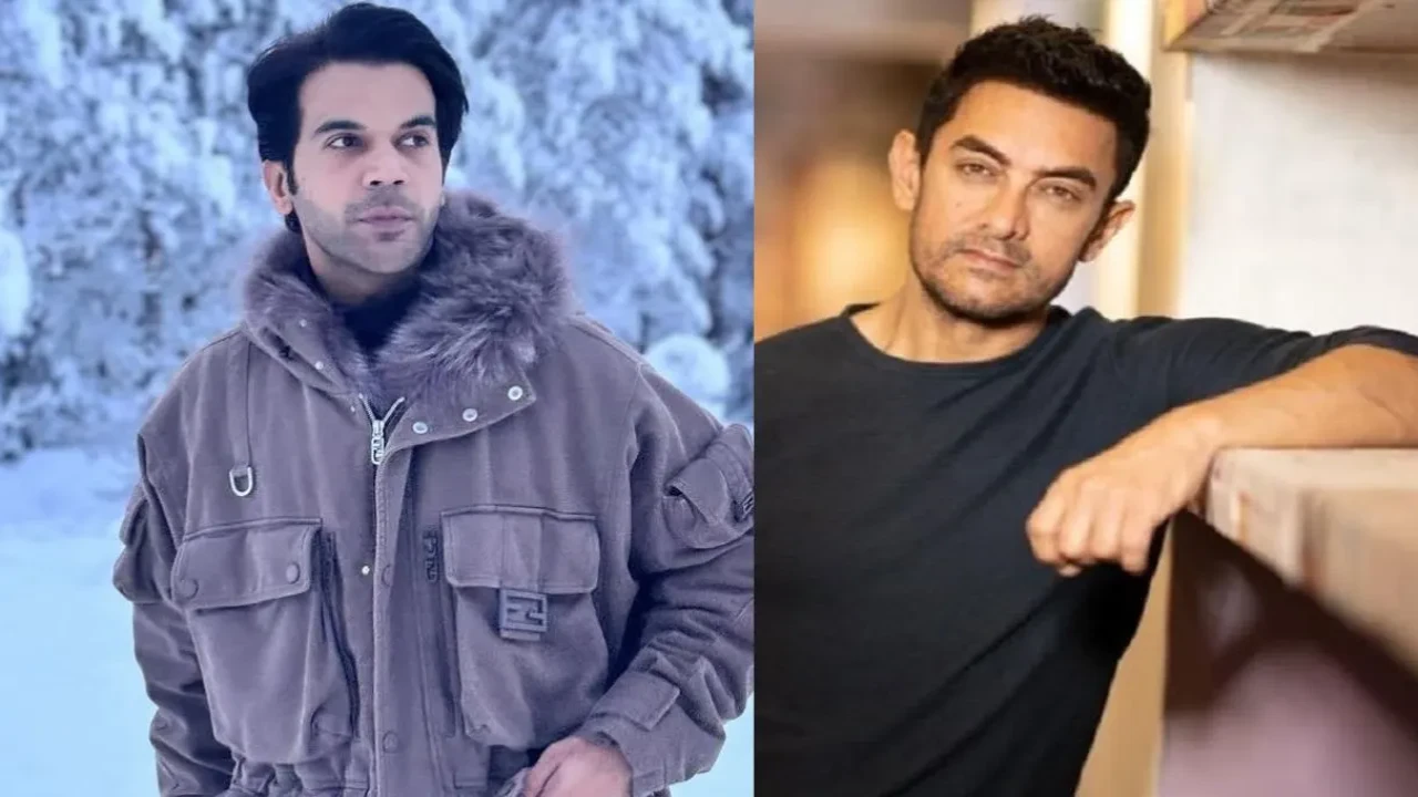 Rajkummar Rao confirms Sourav Ganguly biopic to Aamir Khan's Coolie cameo details (Credits: Rajkummar Rao's Instagram, Pinkvilla) Rajkummar Rao, Aamir Khan
