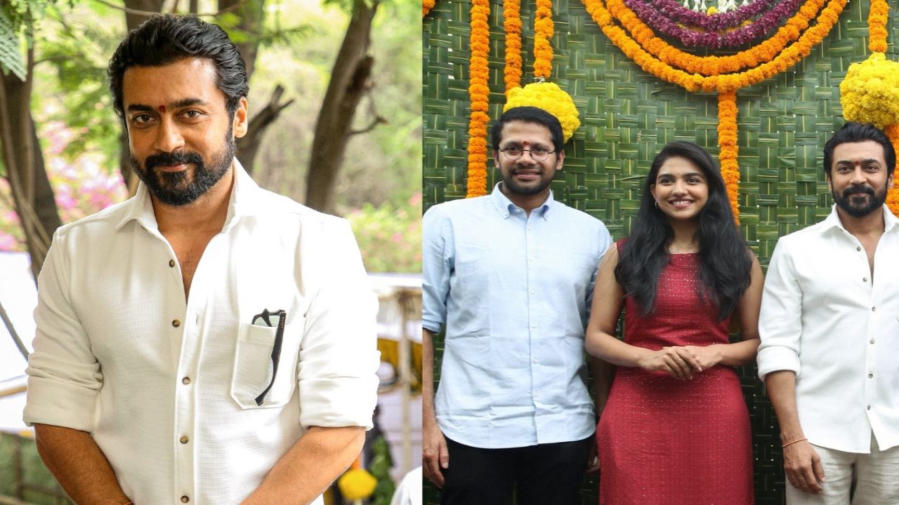 Suriya 46: Venky Atluri’s Rs 350 crore film begins, Suriya and Mamita Baiju to romance first time onscreen