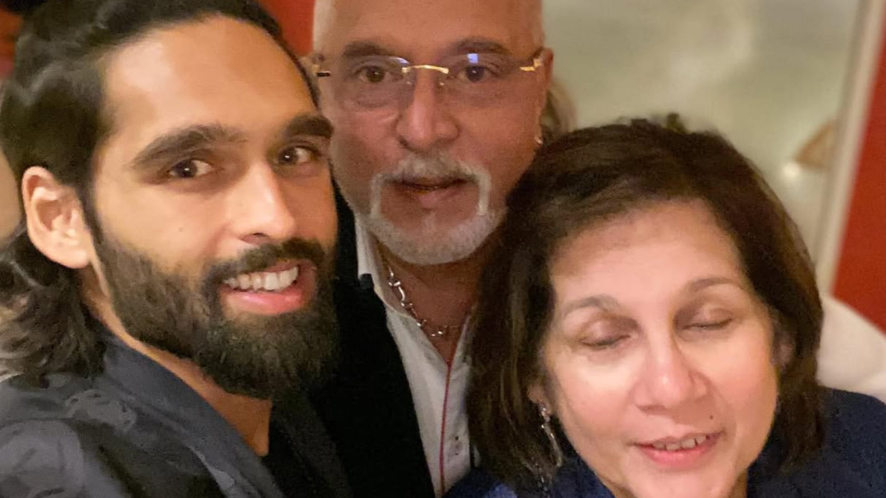 PC: Sidharth Mallya Instagram and Getty Images Vijay Mallya’s first wife