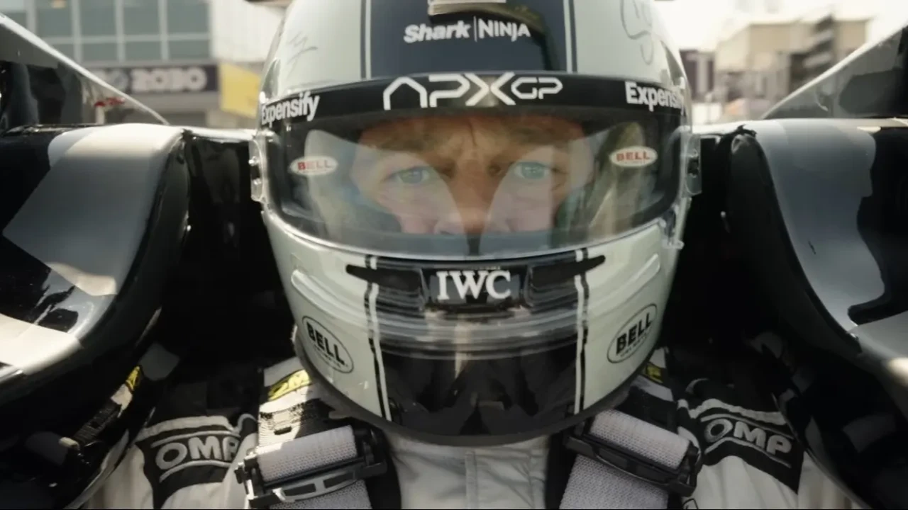 F1 adds a racy Rs 7.25 crore net on day 2, for a 2 day total of Rs 12.50 crore (Credit: Apple TV) Brad Pitt
