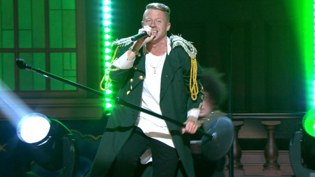 Macklemore (via IMDb) Macklemore (via IMDb)