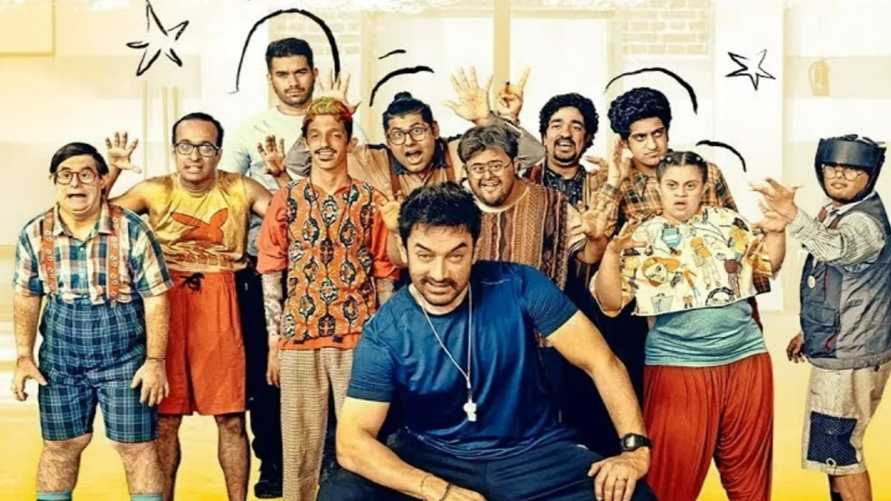 Sitaare Zameen Par Poster (Image courtesy of Aamir Khan Productions) Sitaare Zameen Par,