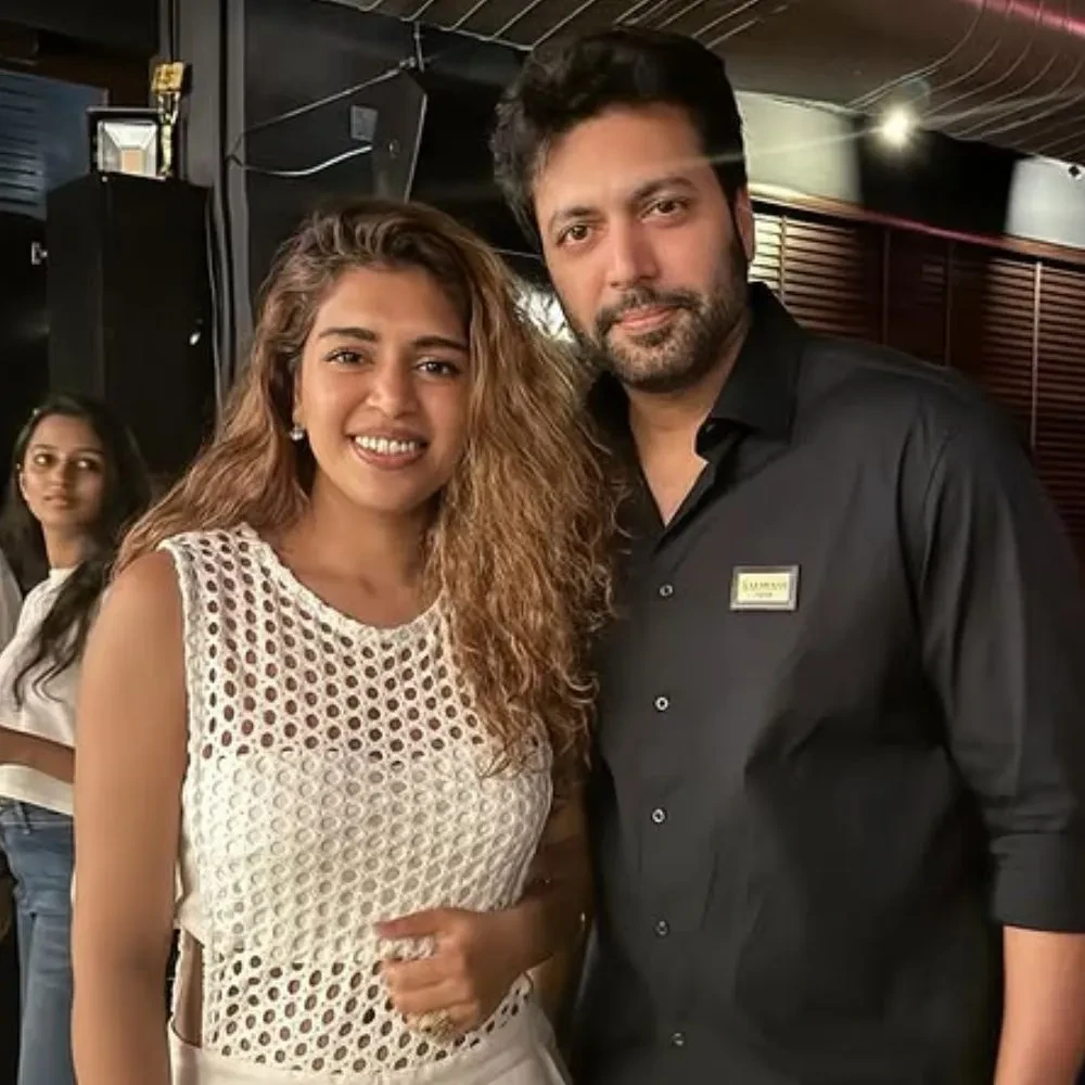 Ravi Mohan gives a shoutout to alleged girlfriend Keneeshaa Francis' song and tags themselves as 'Us'
