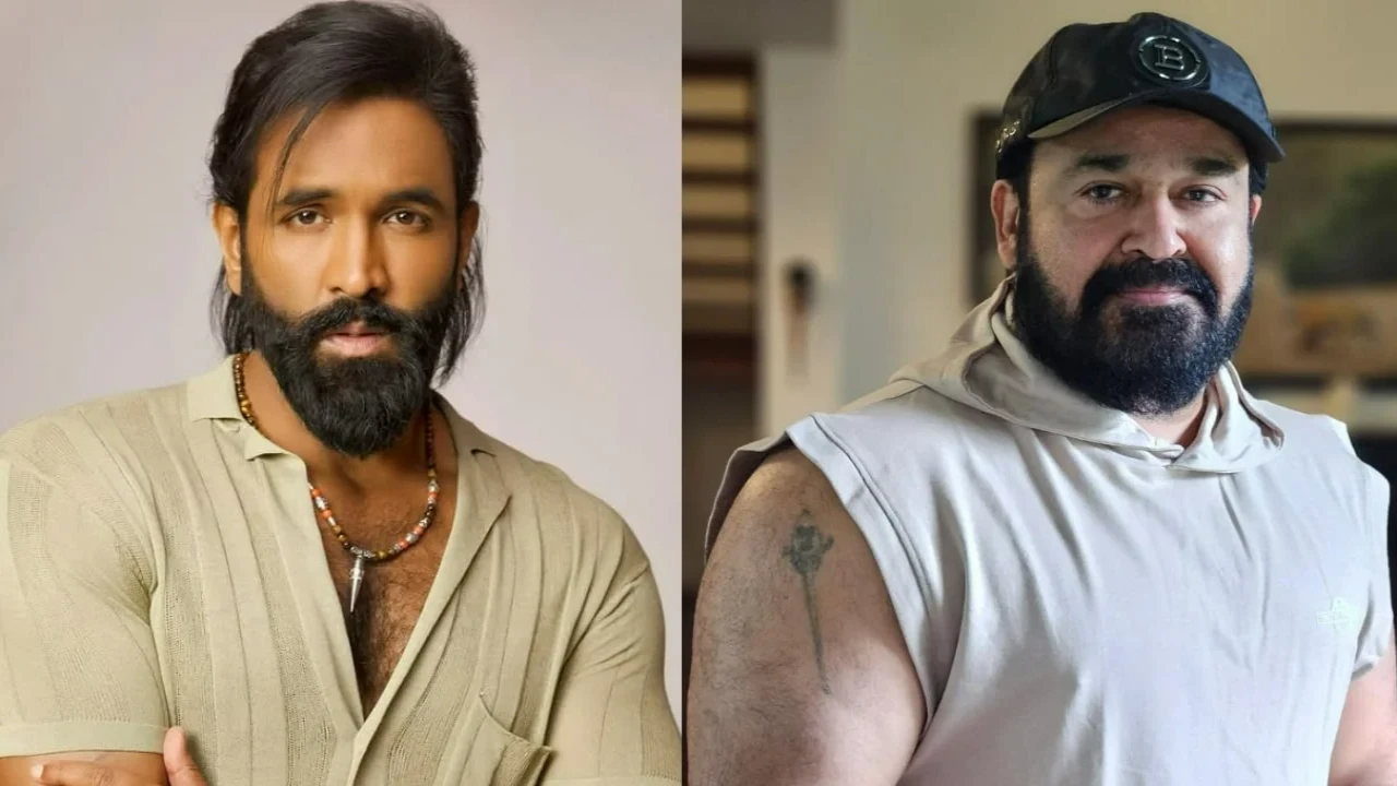 Was it a challenge to cast Mohanlal, Prabhas and Akshay Kumar in Kannappa? (Pic Credit: Vishnu Manchu, Mohanlal Instagram) Mohanlal, Vishnu Manchu