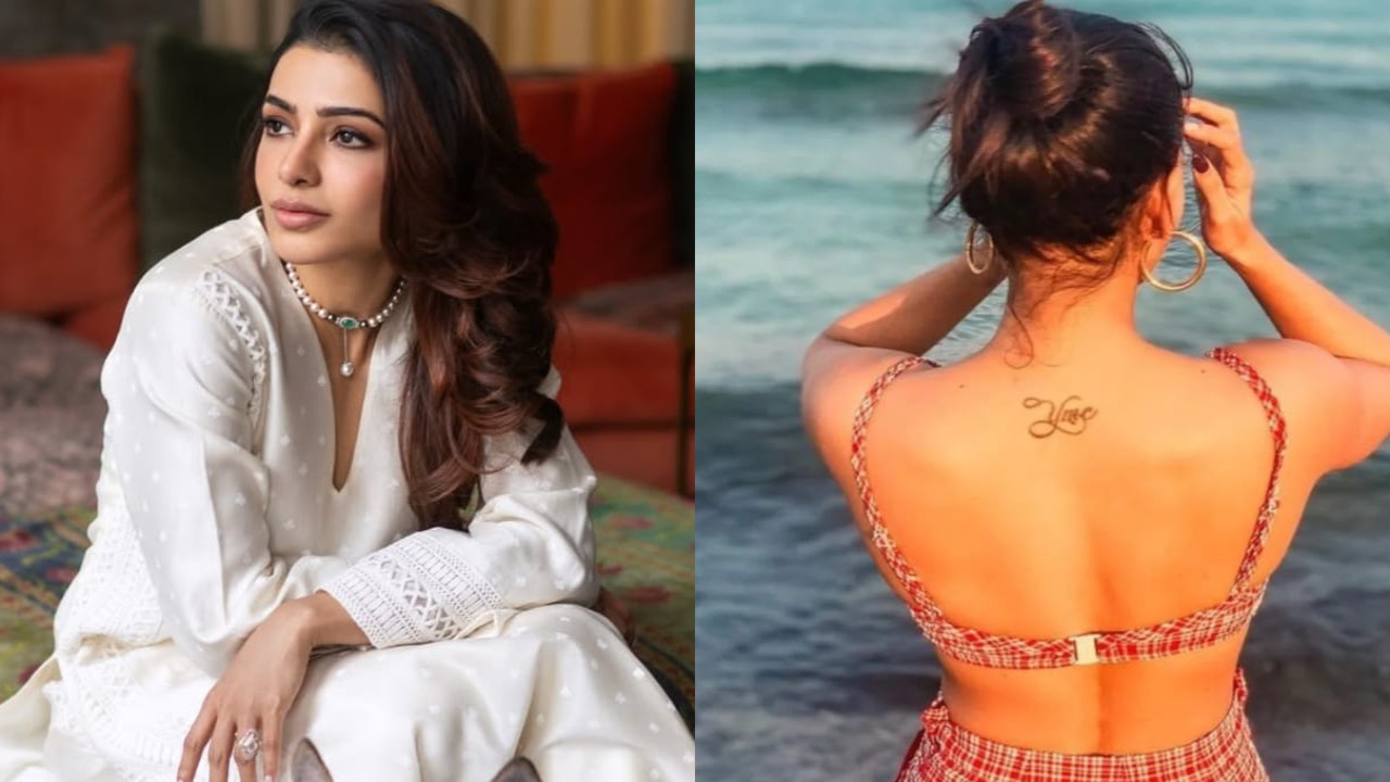 Did Samantha Ruth Prabhu remove her Ye Maaya Chesave tattoo, years after divorce from N...