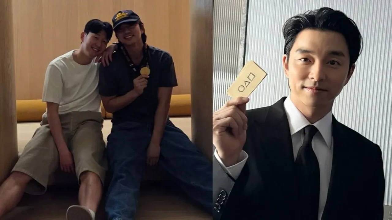 Gong Yoo, Son Heung Min: courtesy of Gong Yoo's Instagram Gong Yoo, Son Heung Min: courtesy of Gong Yoo's Instagram
