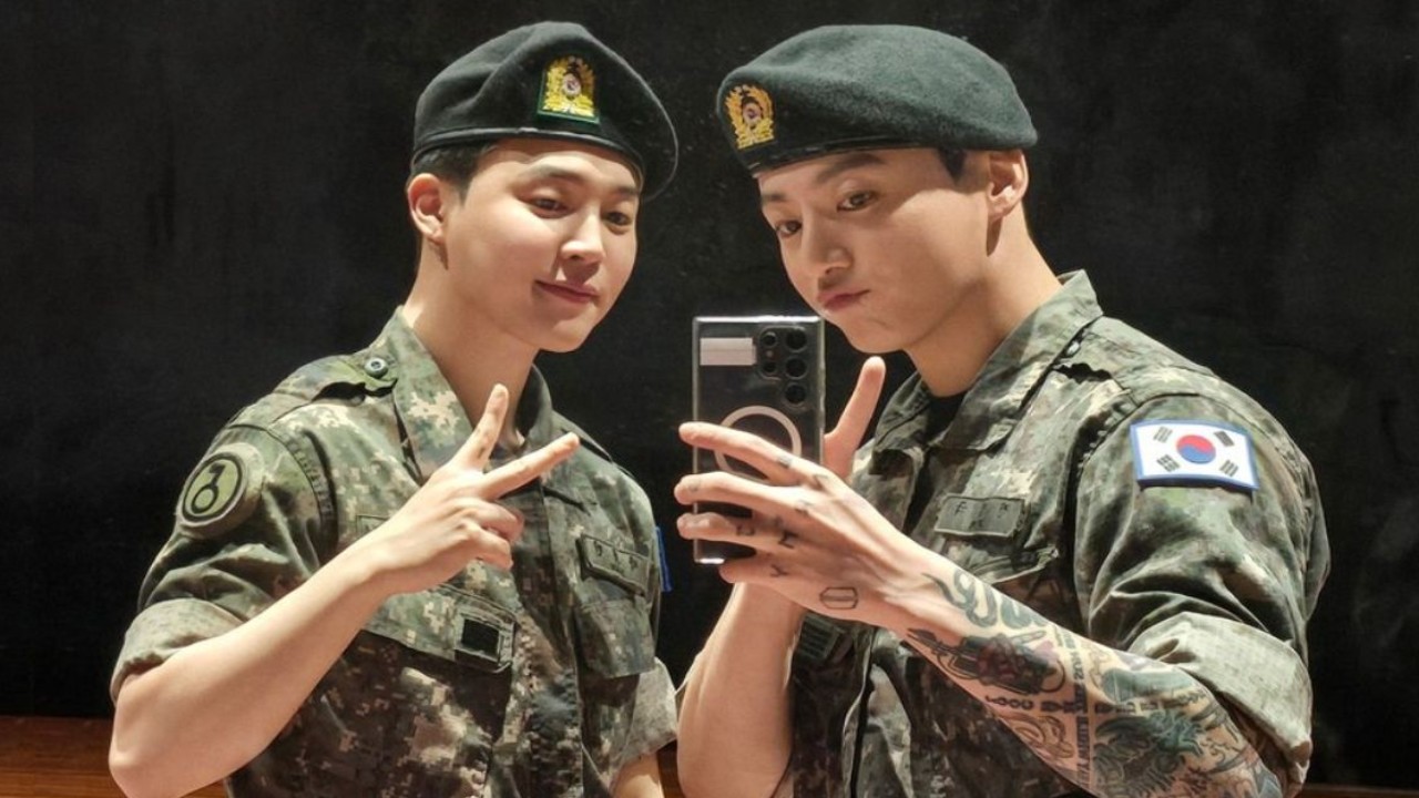 Jimin and Jungkook: courtesy of BTS' X Jimin and Jungkook: courtesy of BTS' X