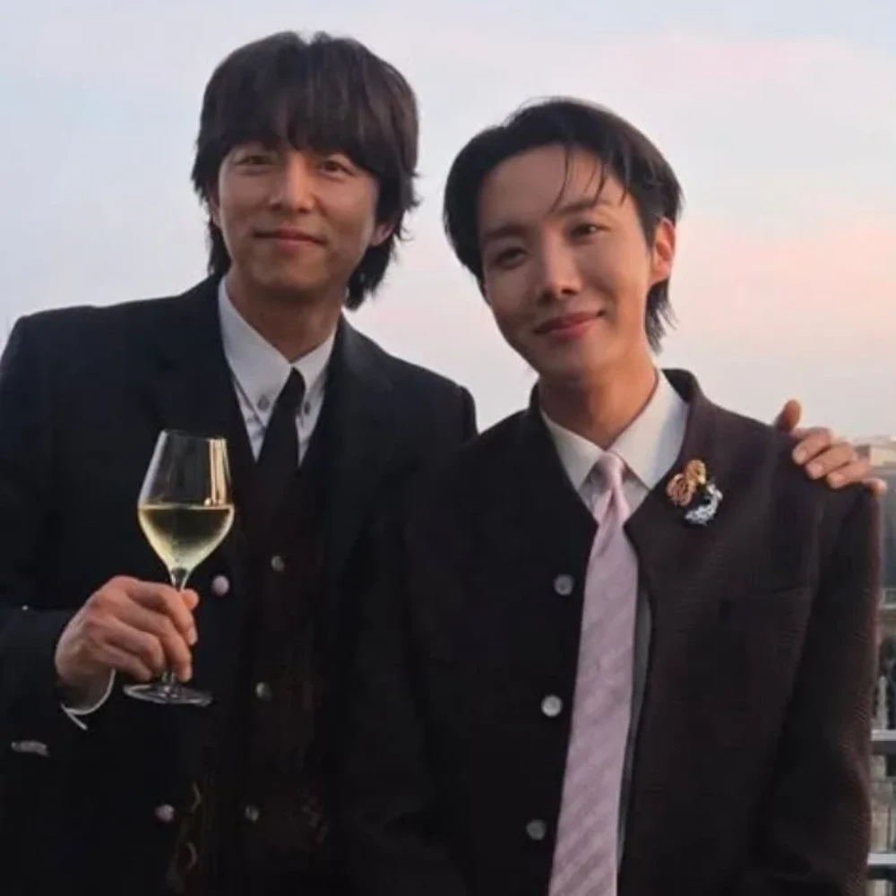 J-Hope and Gong Yoo showcase synergy in unseen moments from LV Paris show, don't miss BTS member's sleek look