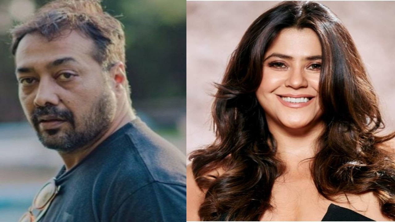 Picture credit: Pinkvilla Ektaa Kapoor hits back at Anurag Kashyap, calls him 'Dumb' and 'Classist' over his 'Saas-Bahu' comment