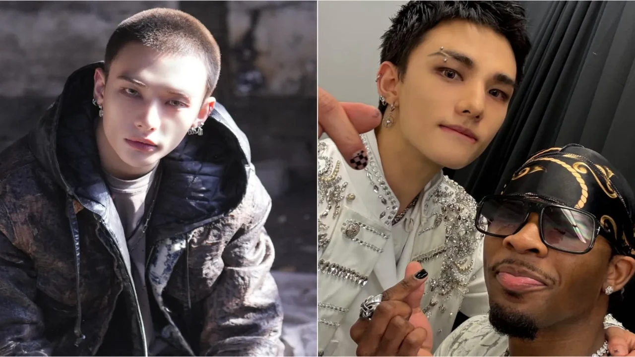 Hyunjin, d4vd: Courtesy of Stray kids, d4vd X Hyunjin, d4vd: Courtesy of Stray kids, d4vd X