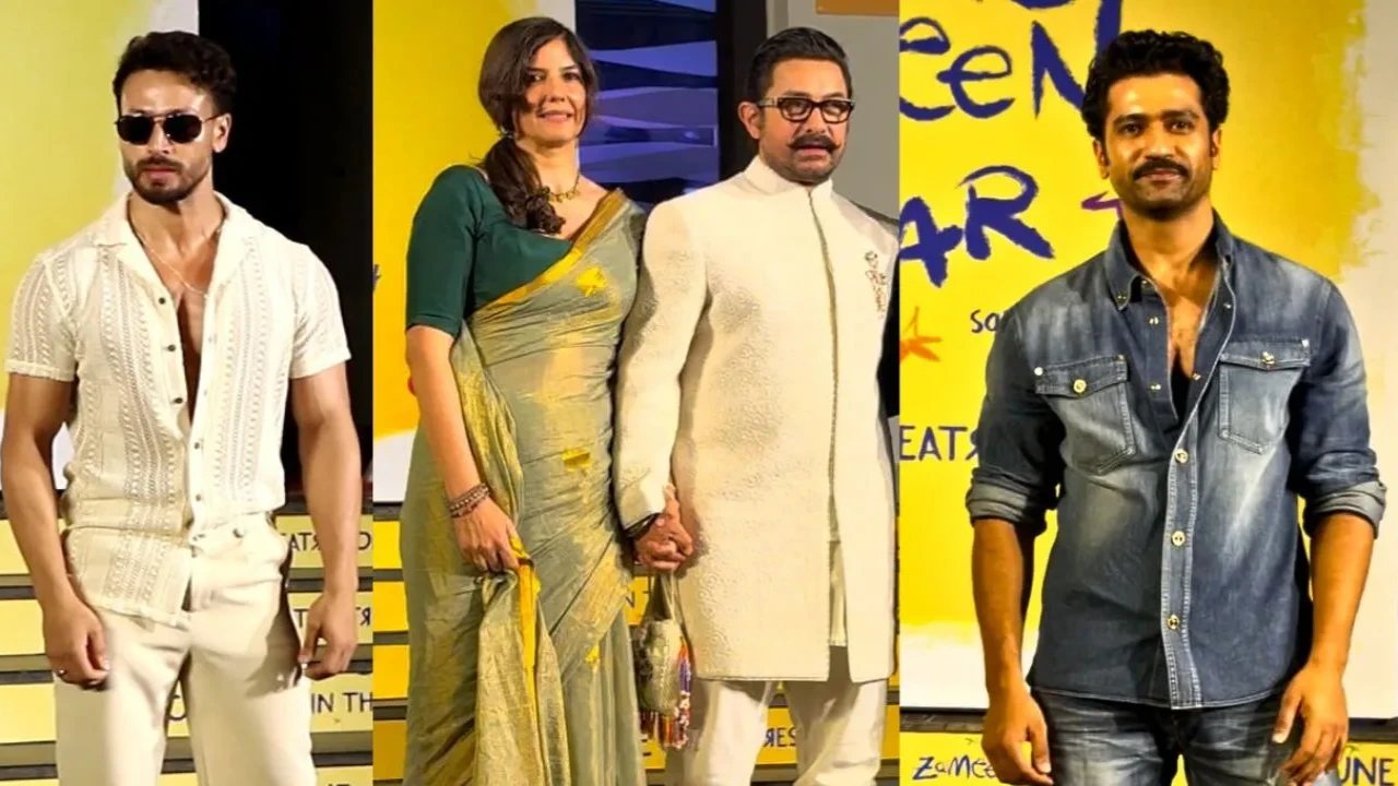 Credits: Viral Bhayani Aamir Khan, Gauri Spratt, Tiger Shroff, Vicky Kaushal