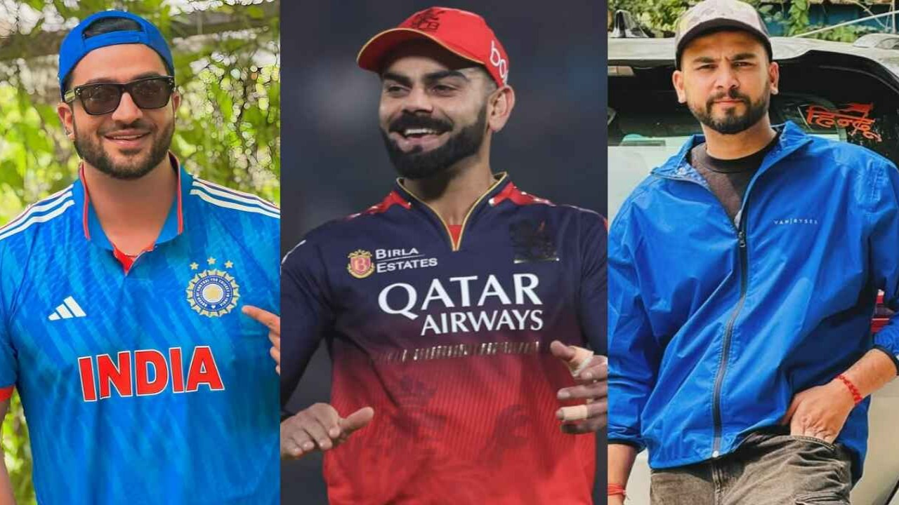 RCB lifts trophy after 18 years defeating PBKS (Pic Credit: Aly Goni Instagram, Getty Images, Elvish Yadav) IPL 2025 Finale: RCB lifts trophy after 18 years defeating PBKS