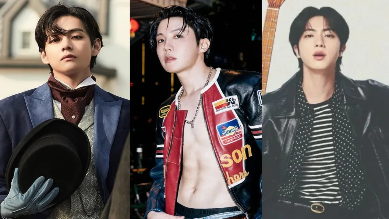 V, J-Hope, Jin: courtesy ofBIGHIT MUSIC V, J-Hope, Jin: courtesy ofBIGHIT MUSIC