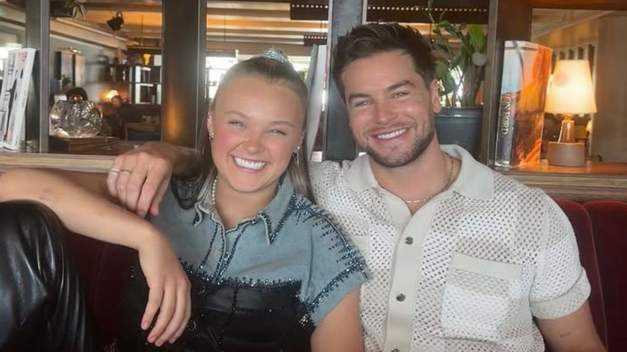 Jojo Siwa and Chris Hughes (CC: Instagram) Jojo Siwa and Chris Hughes (CC: Instagram)