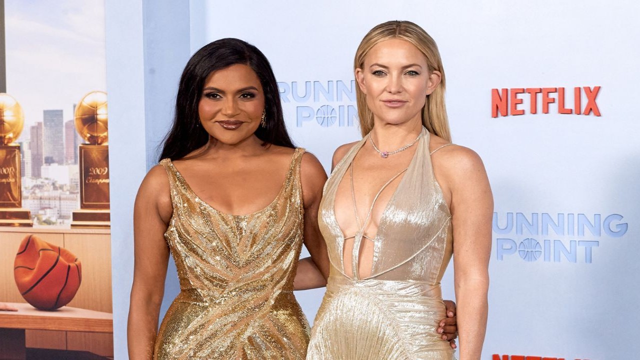 Mindy Kaling and Kate Hudson (via Getty Images) (Image Courtesy: Getty Images)