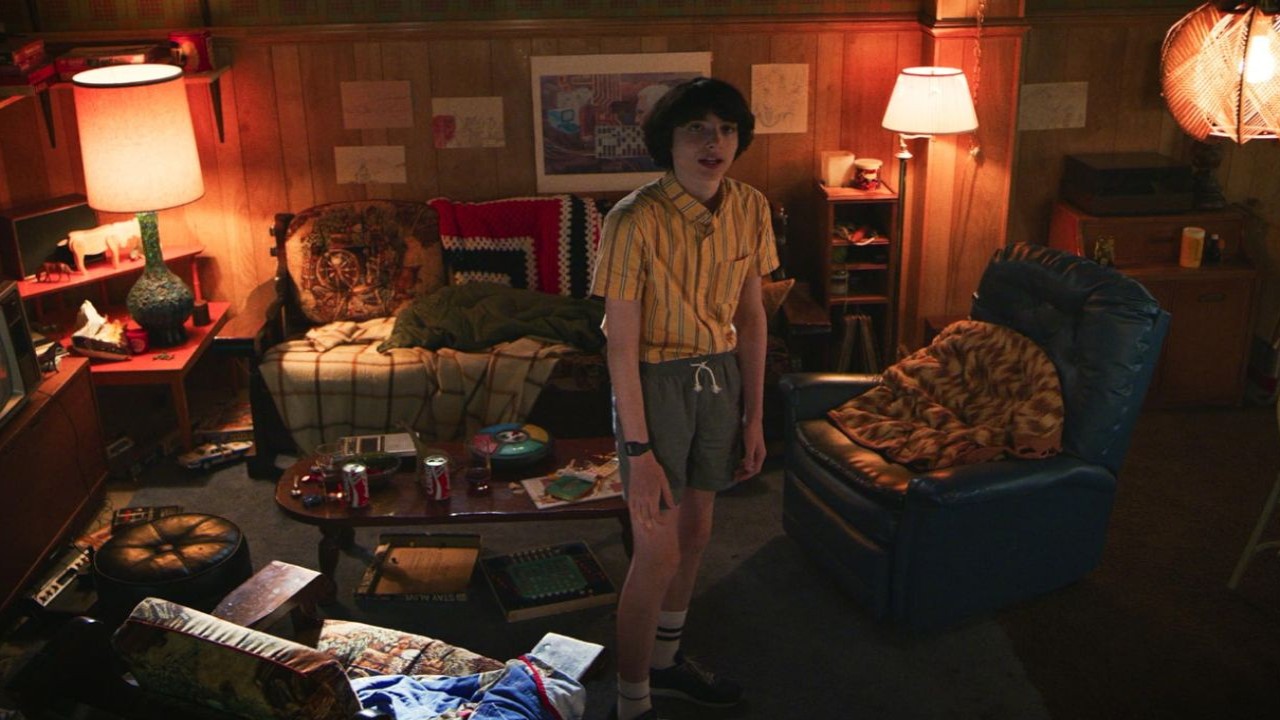 Finn Wolfhard in Stranger Things (via IMDb) Finn Wolfhard in Stranger Things (via IMDb)