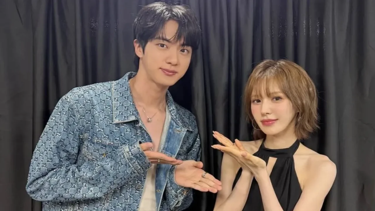 Jin and Wendy: courtesy of Wendy's Instagram Jin and Wendy: courtesy of Wendy's Instagram