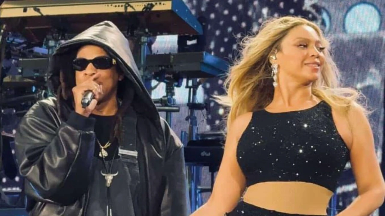 Jay-Z and Beyonce via Team Manish Malhotra Manish Malhotra