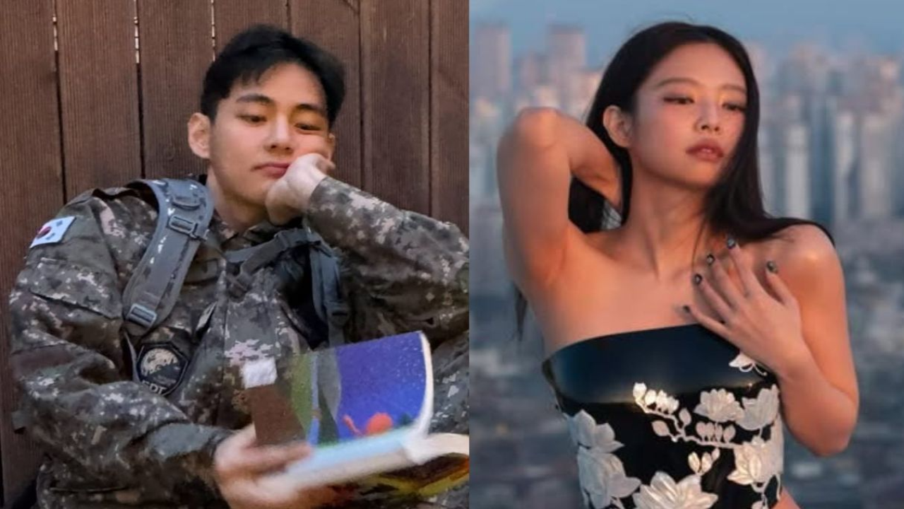 V, Jennie: courtesy of V's Instagram, Jennie's Instagram V, Jennie: courtesy of V's Instagram, Jennie's Instagram