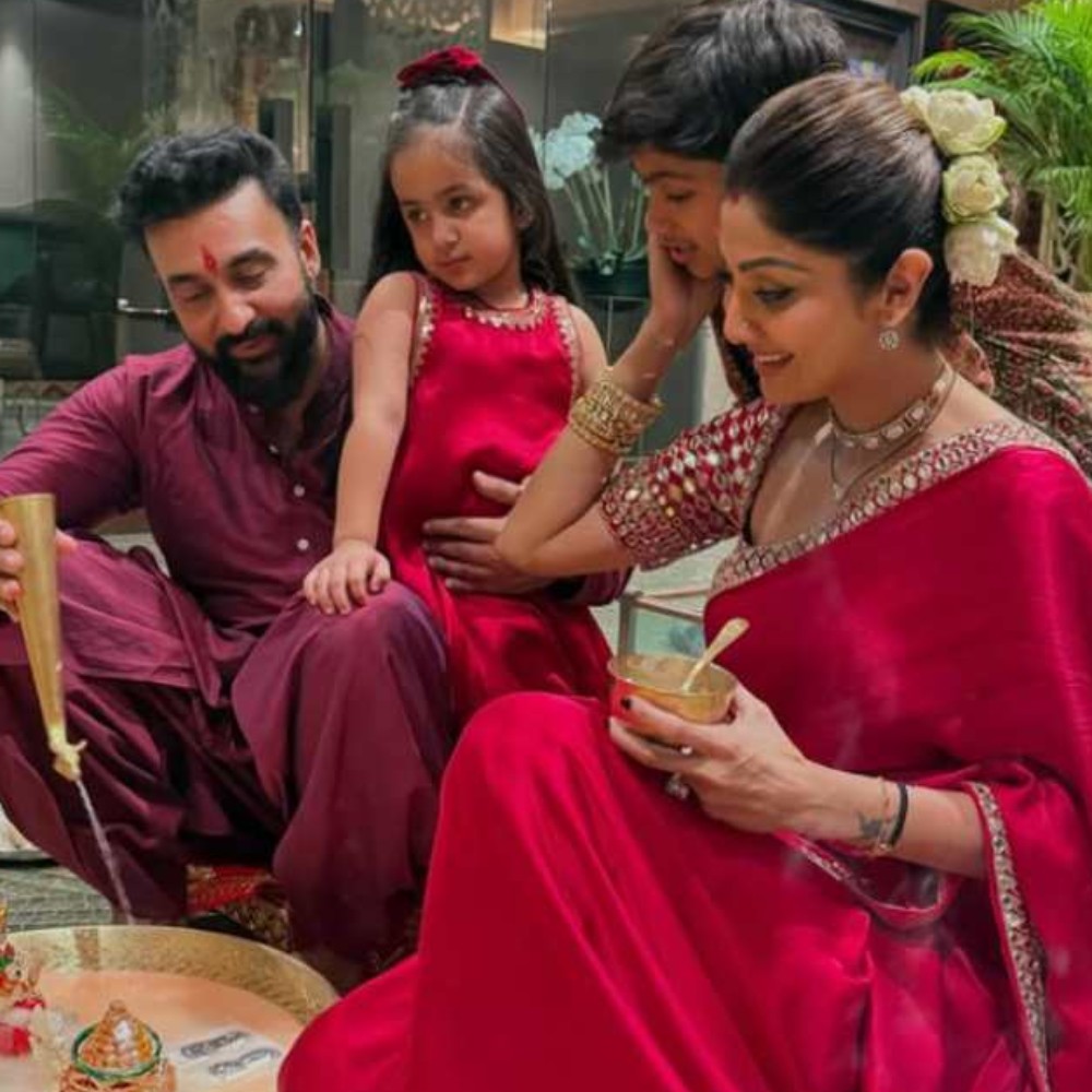 6 PHOTOS of Shilpa Shetty's Rs 100 crore sea-facing Mumbai bungalow, in-house temple brings good vibes