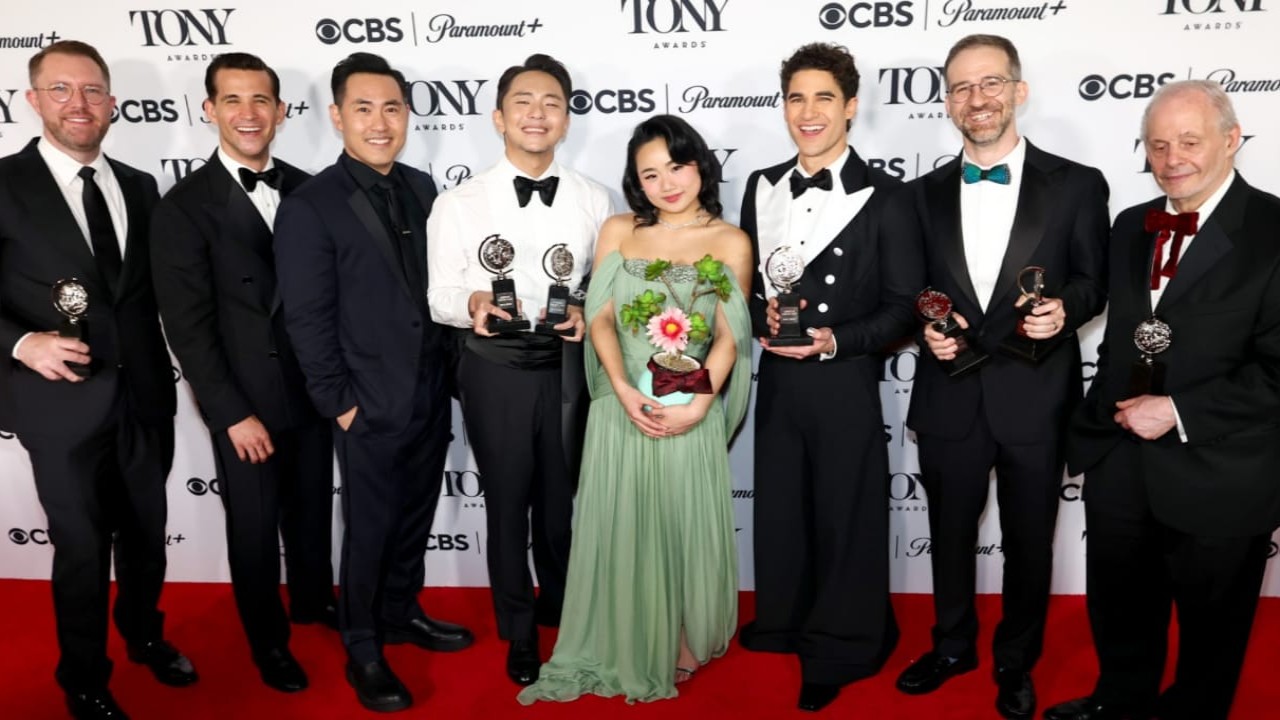 Maybe Happy Ending case & crew: Courtesy of Getty Images Maybe Happy Ending case & crew: Courtesy of Getty Images