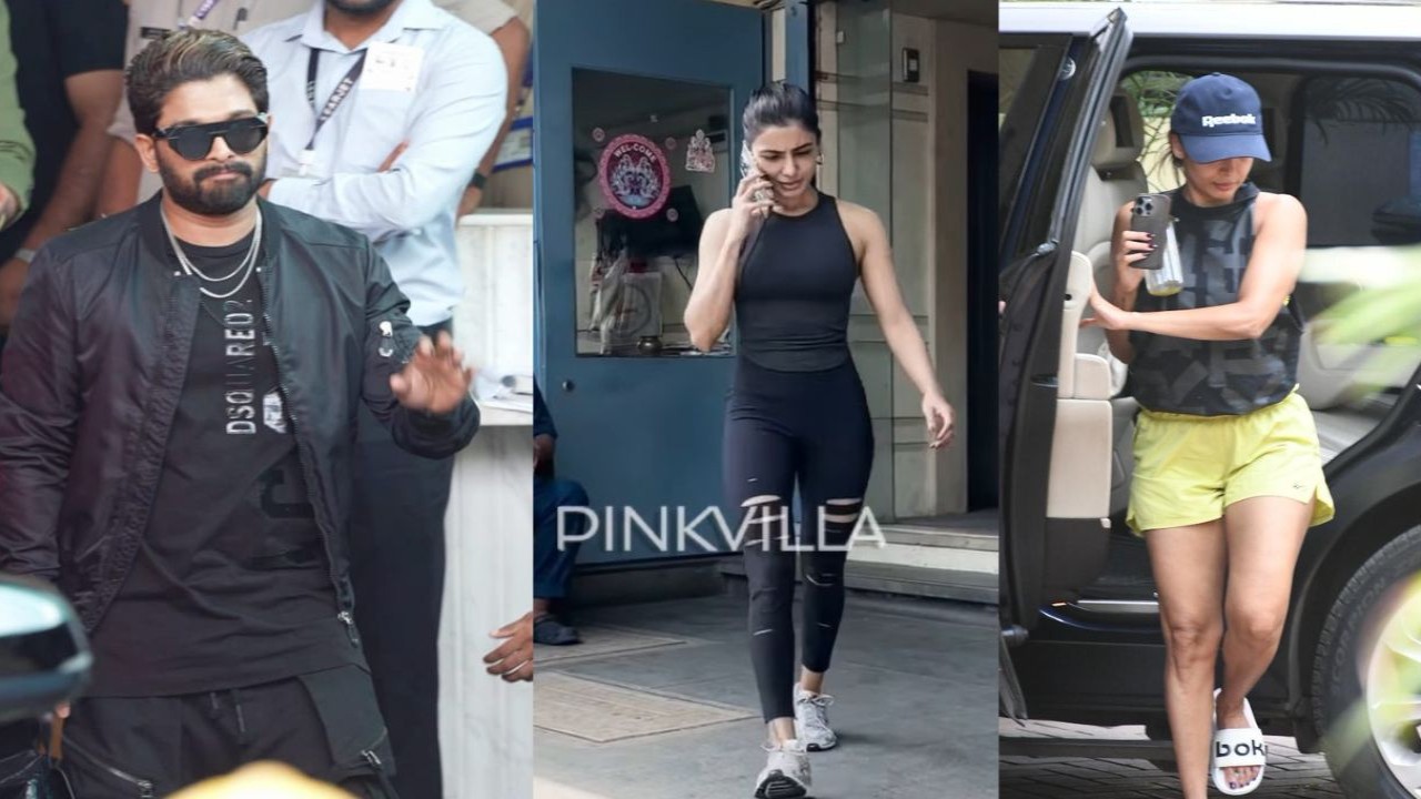Credits: Viral Bhayani, Pinkvilla Allu Arjun, Samantha Ruth Prabhu, Malaika Arora