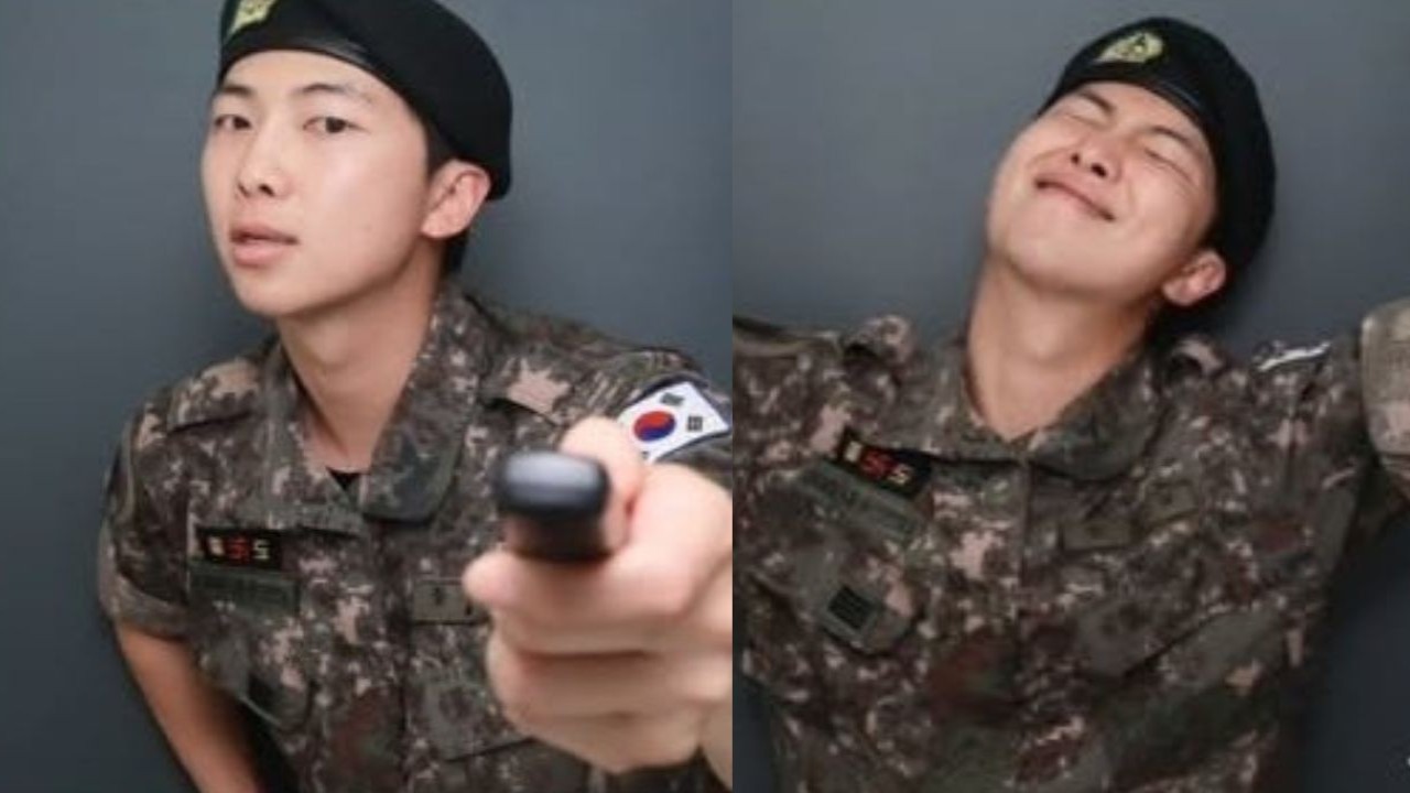 RM: courtesy of RM's Instagram RM: courtesy of RM's Instagram