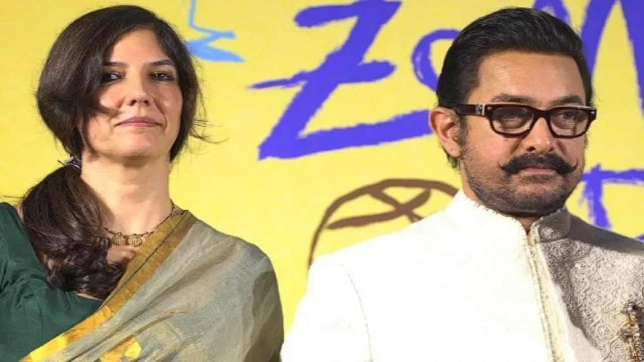 Aamir Khan's GF Gauri Spratt leaves a comment on superstar's acting (PC: Pinkvilla) Aamir Khan's GF Gauri Spratt leaves a comment on superstar's acting