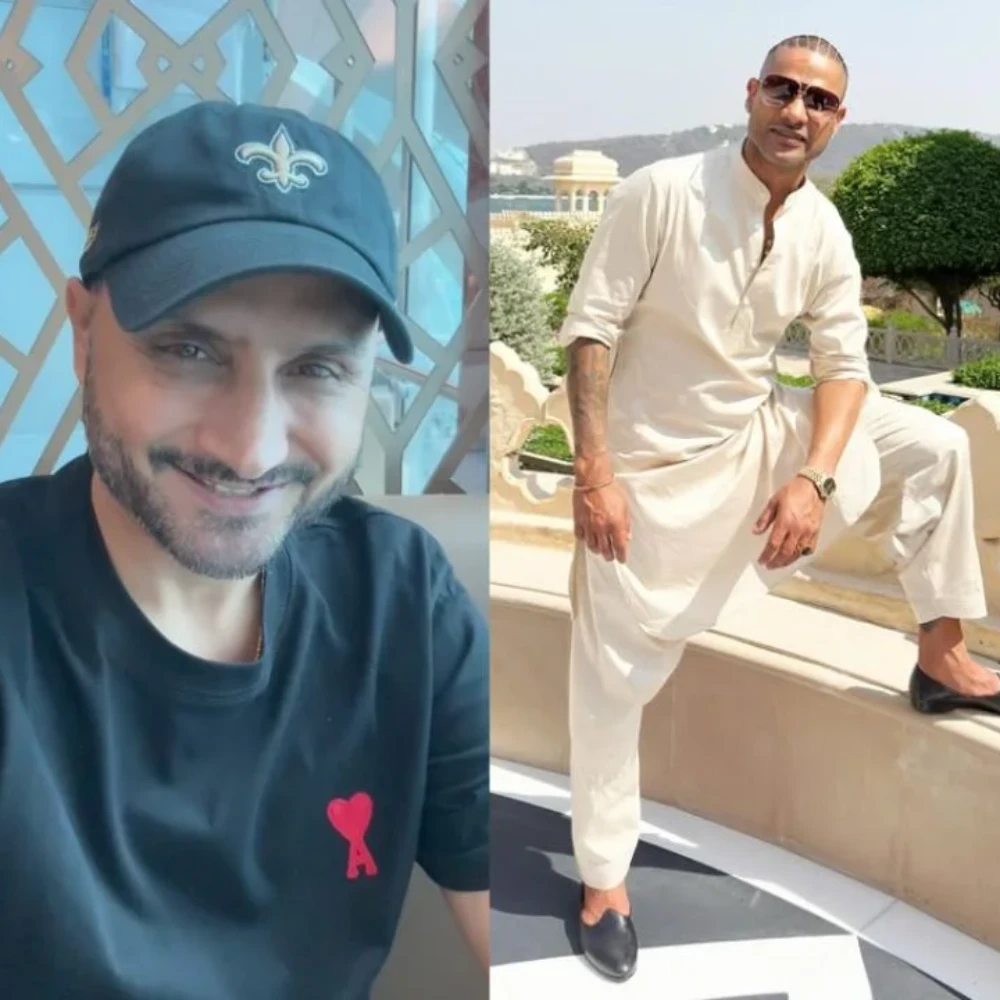 Harbhajan Singh and Rohit Sharma call out Shikhar Dhawan’s shagun prank: ‘It was totally empty’