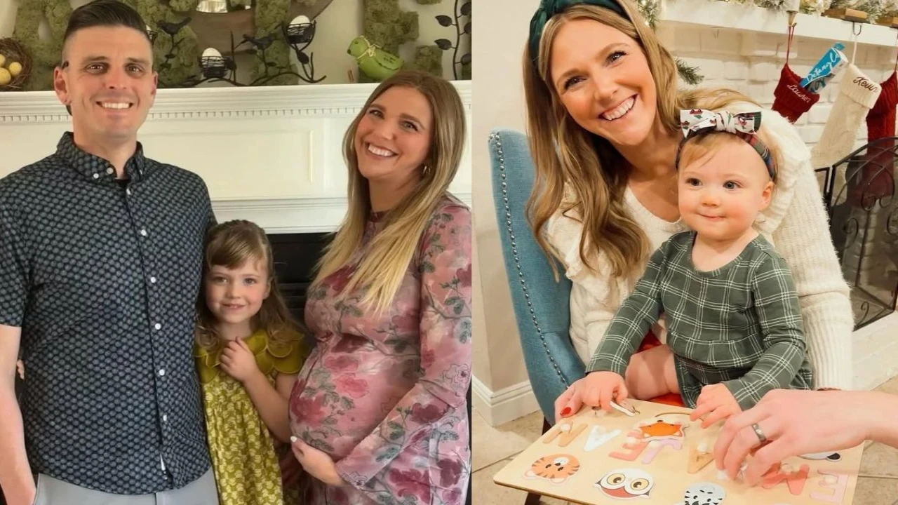 Lauren Miller and family, courtesy of Shed Media's Instagram Lauren Miller and family, courtesy of Shed Media's Instagram