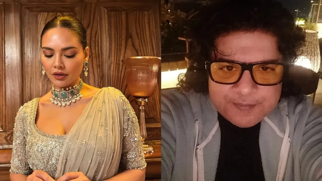 Esha Gupta breaks silence on her ugly fight with Sajid Khan after 10 years (Credits: Esha Gupta's Instagram, Sajid Khan's Instagram) Esha Gupta, Sajid Khan