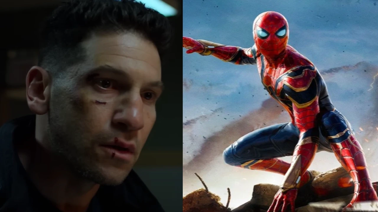 Jon Bernthal and Spider-Man via YouTube and IMDB YouTube