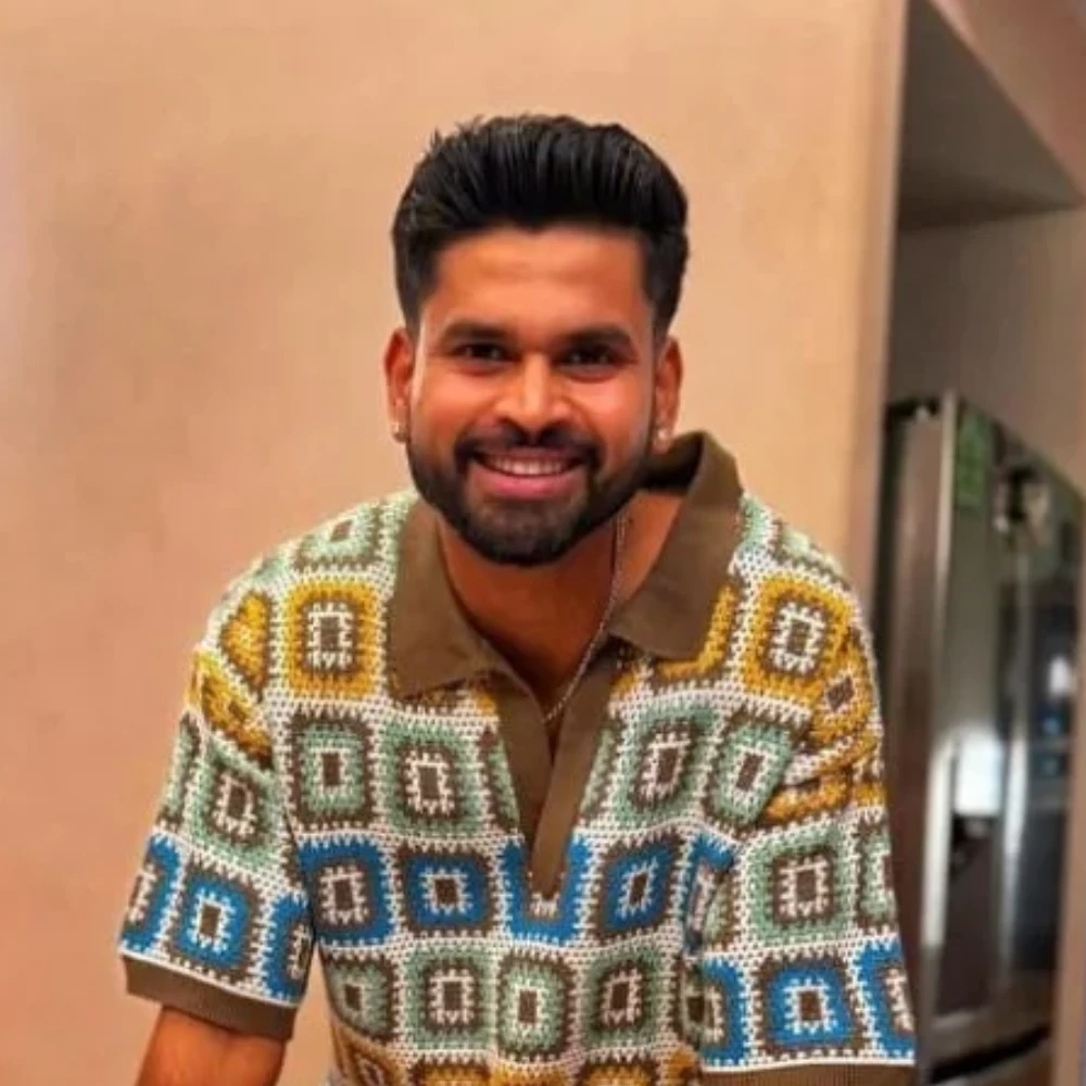 Cricketer Shreyas Iyer’s mother clean bowls him in viral living room cricket clip, Watch