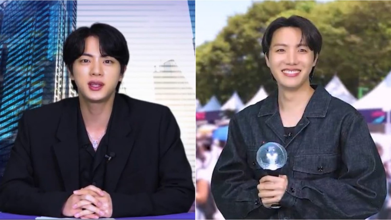 Jin, J-Hope: Courtesy of BTS Weverse